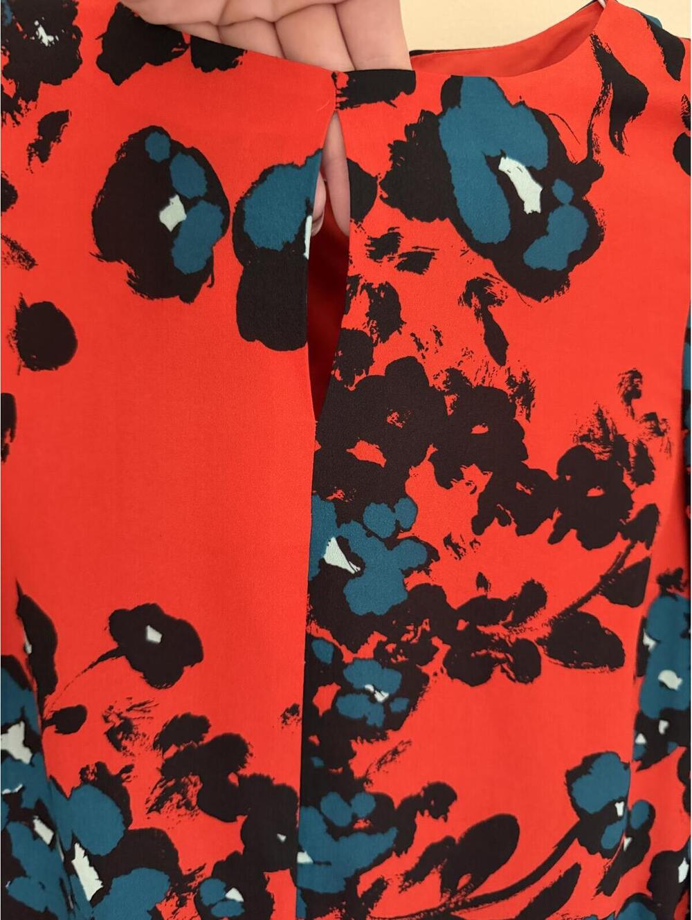 M the Limited vibrant dress, zip back, midi - Picture 2 of 8